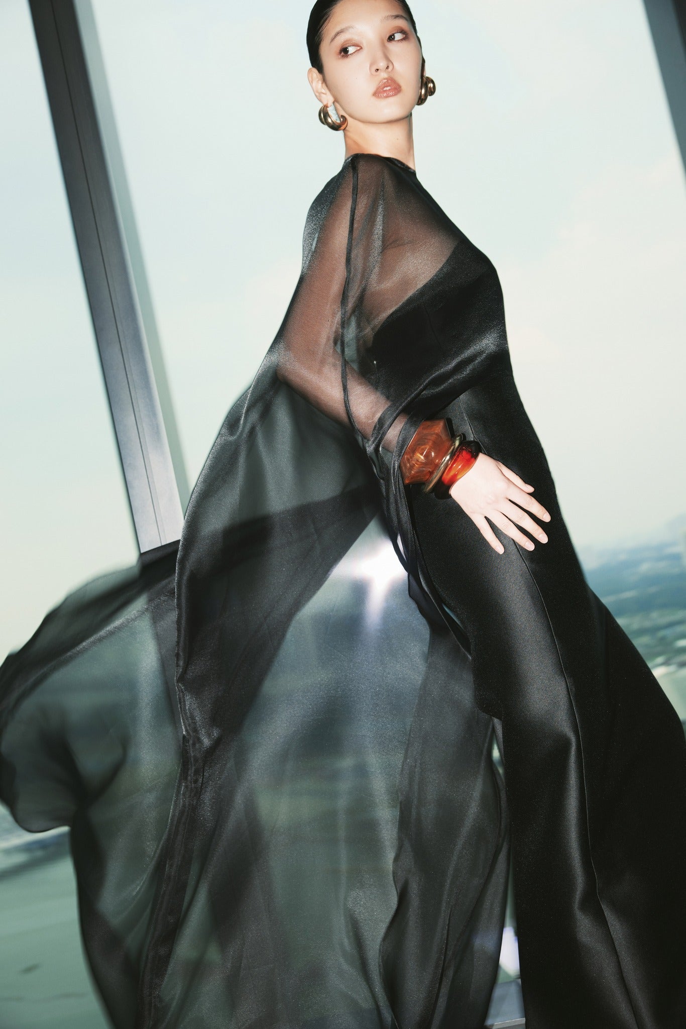 Black Molisa Dress Set