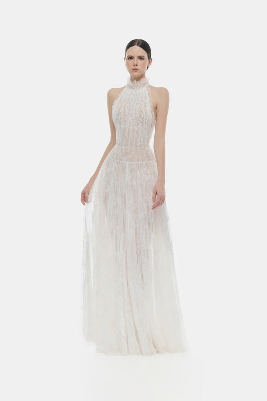 White Lisa Maxi Dress